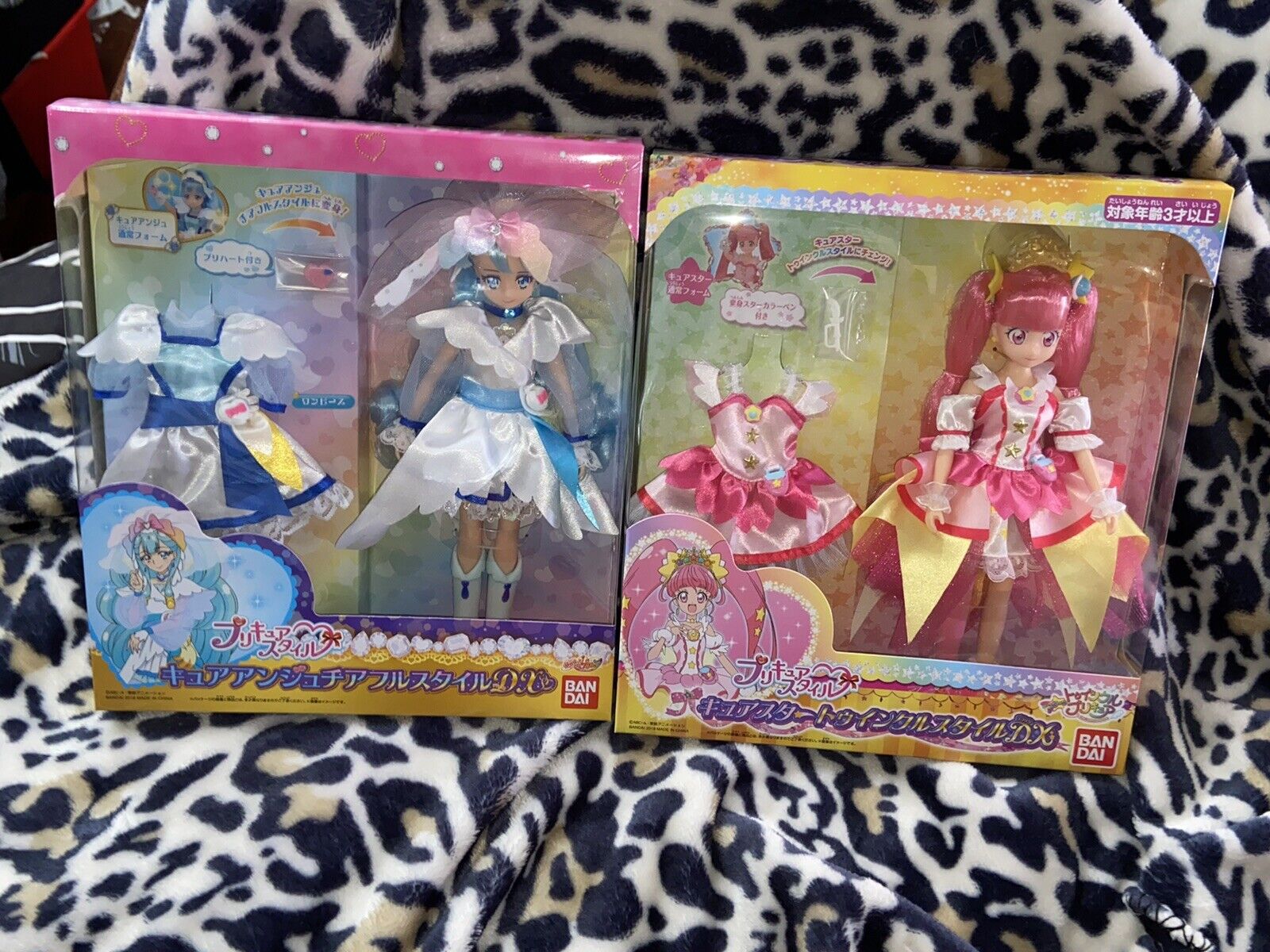 HUGtto PreCure Pretty Cure Cure Ange & Star Twinkle Style DX Figure Doll BANDAI