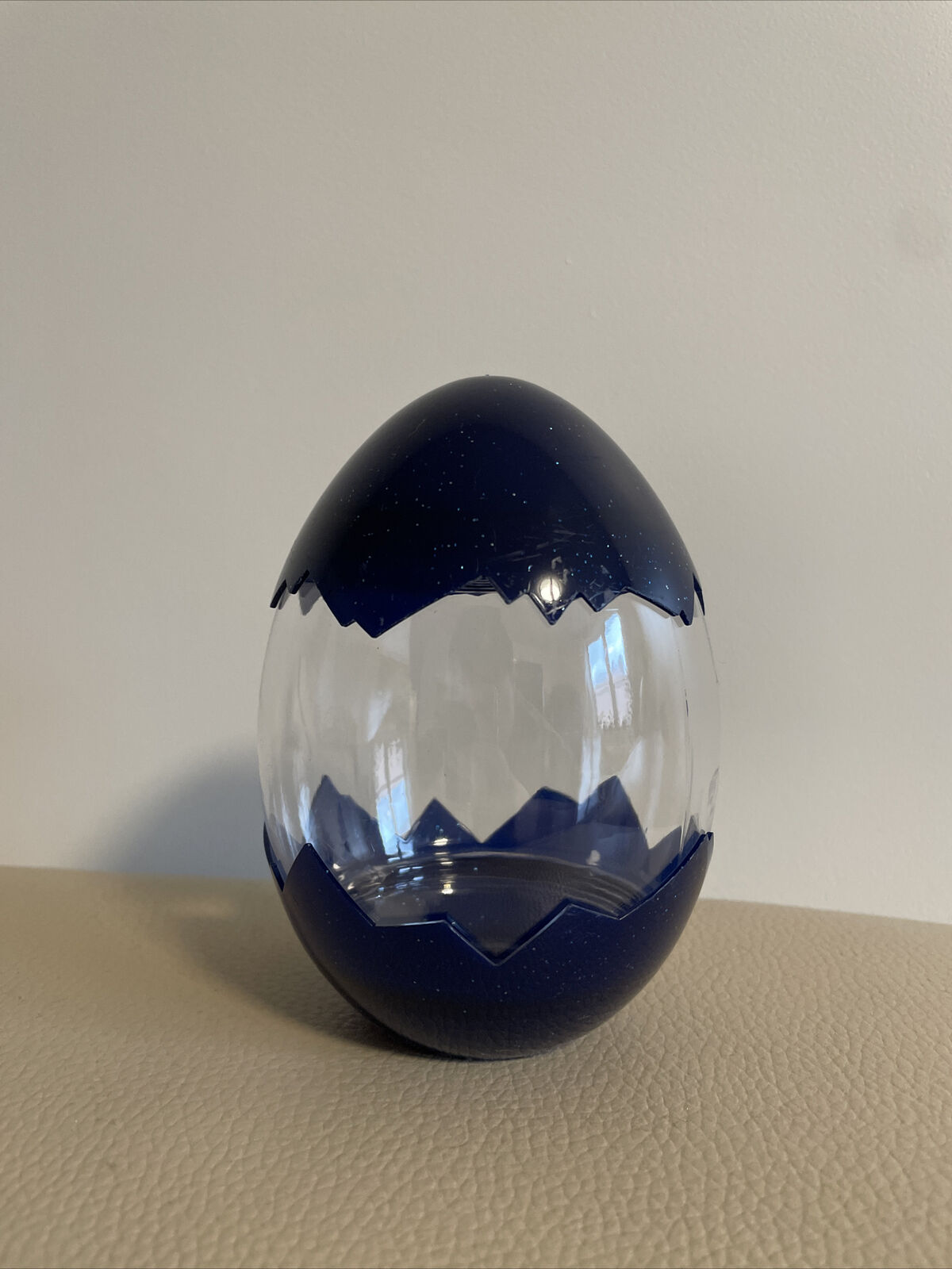 1pc Egg Shaped Container Water Bottle (Navy Blue) 500ml TikTok
