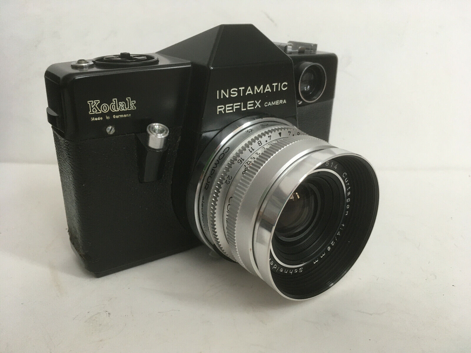 VTG Kodak Reflex Instamatic Schneider Kreuznach Retina Curtagon f4 28mm ***AS IS