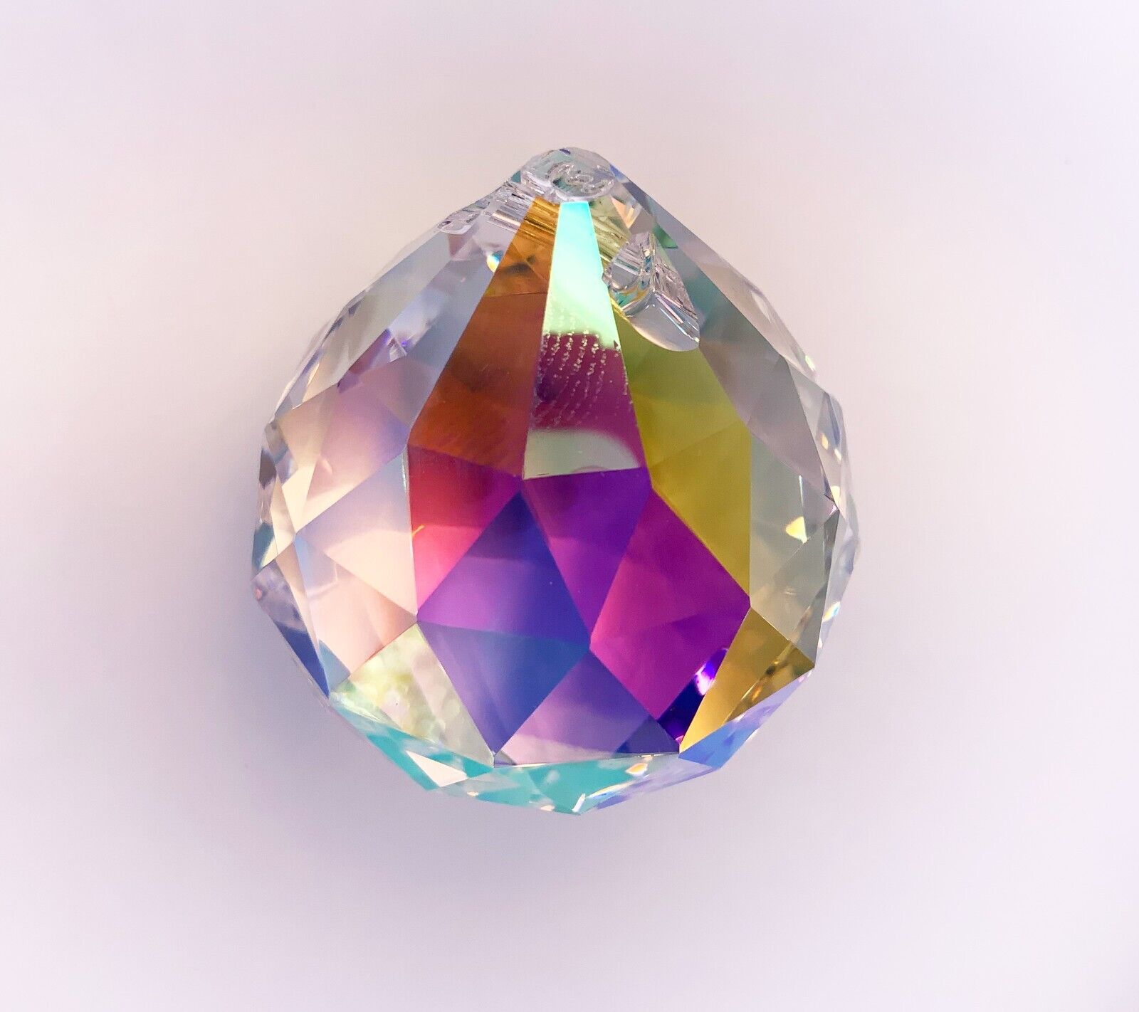 20mm Asfour Crystal, Clear AB, Crystal Sun Catcher, Crystal Ball Prisms - 10 Pcs
