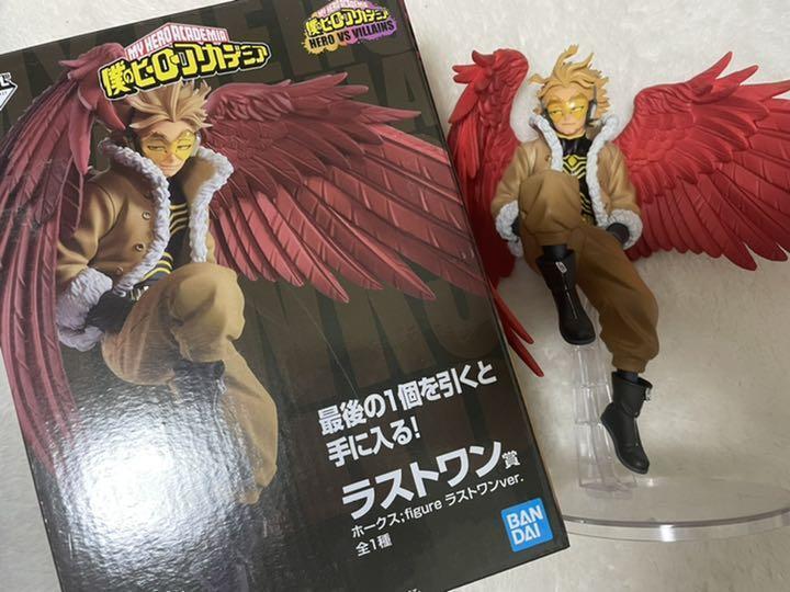 My Hero Academia HERO VS VILLAINS Hawks Figure Ichiban kuji Last One Banpresto