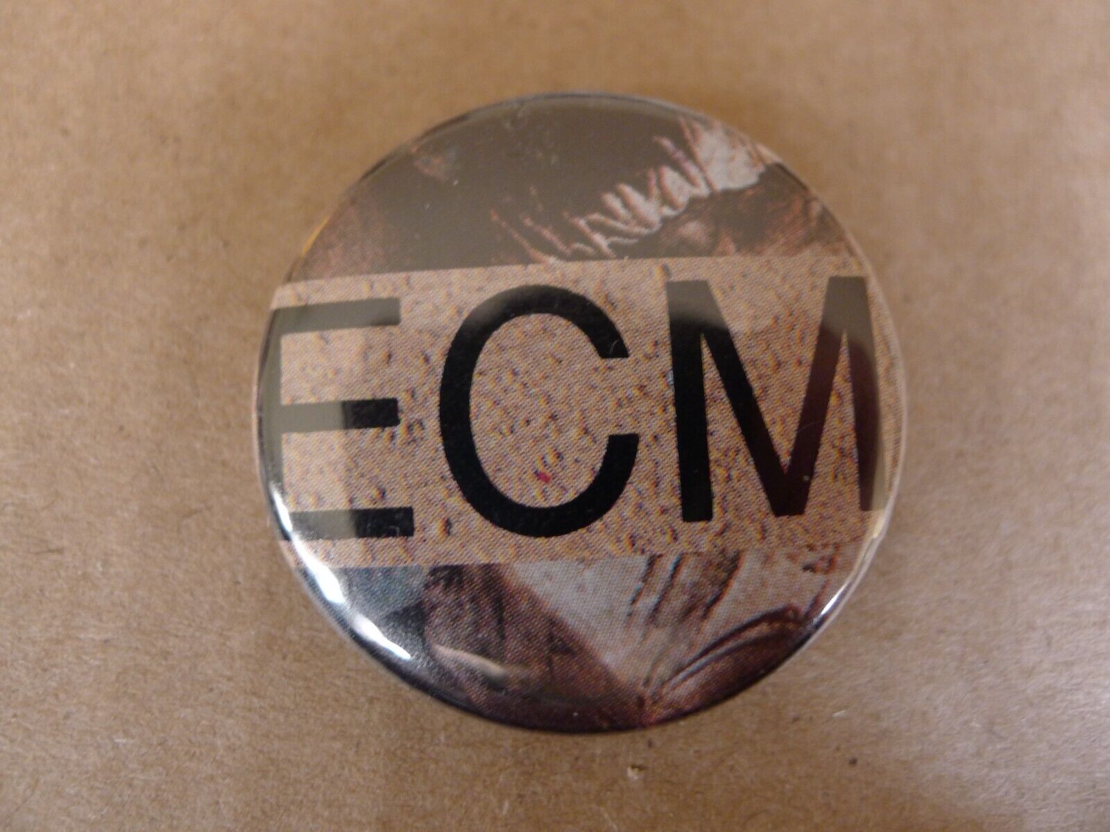 ECM RECORDS Pinback Button PIN badge JAZZ improvisation IMPROV jarrett metheny