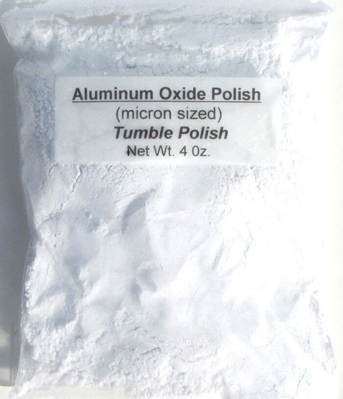 Rock Grit Tumbling Polish, Aluminum Oxide, Process 2 Full Loads in 3lb Tumbler
