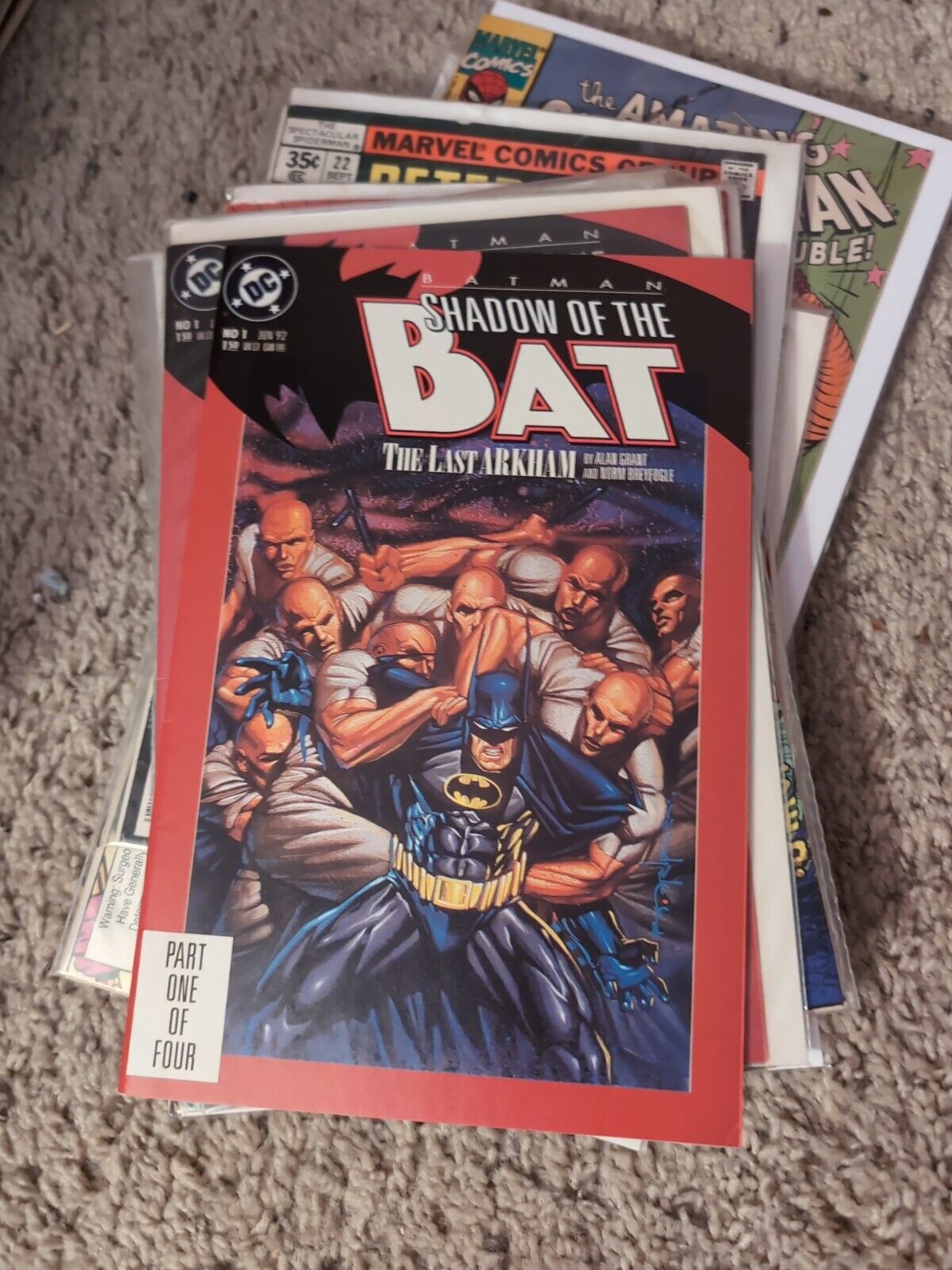 DC Shadow of the Bat the Last Arkham Part 1 of 4 1992 Comic