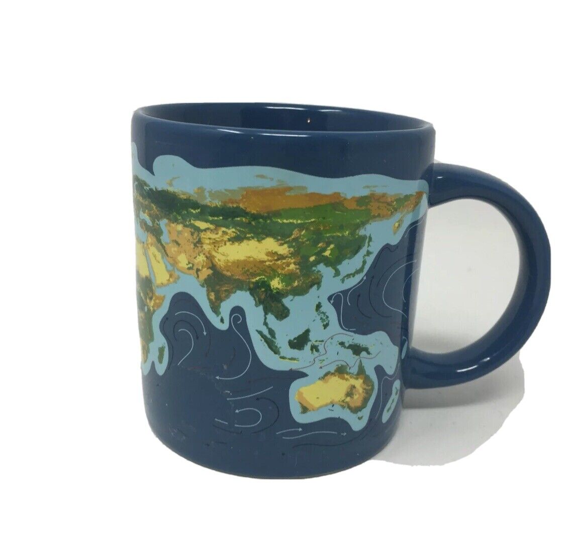 2015 Unemployed Philosophers Guild Climate Change Color Changing Coffee Mug Cup