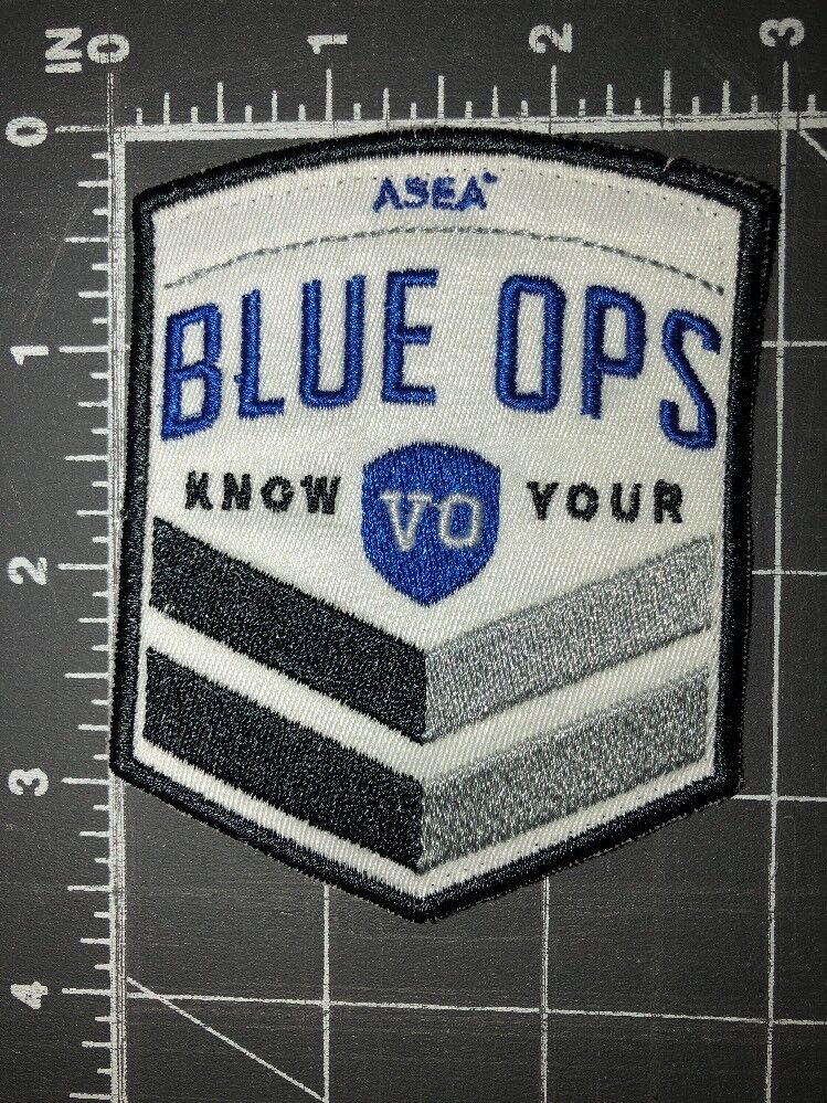 ASEA Blue Ops Know Your Vo Patch Redox Cell Signaling Supplement Breakthrough UT