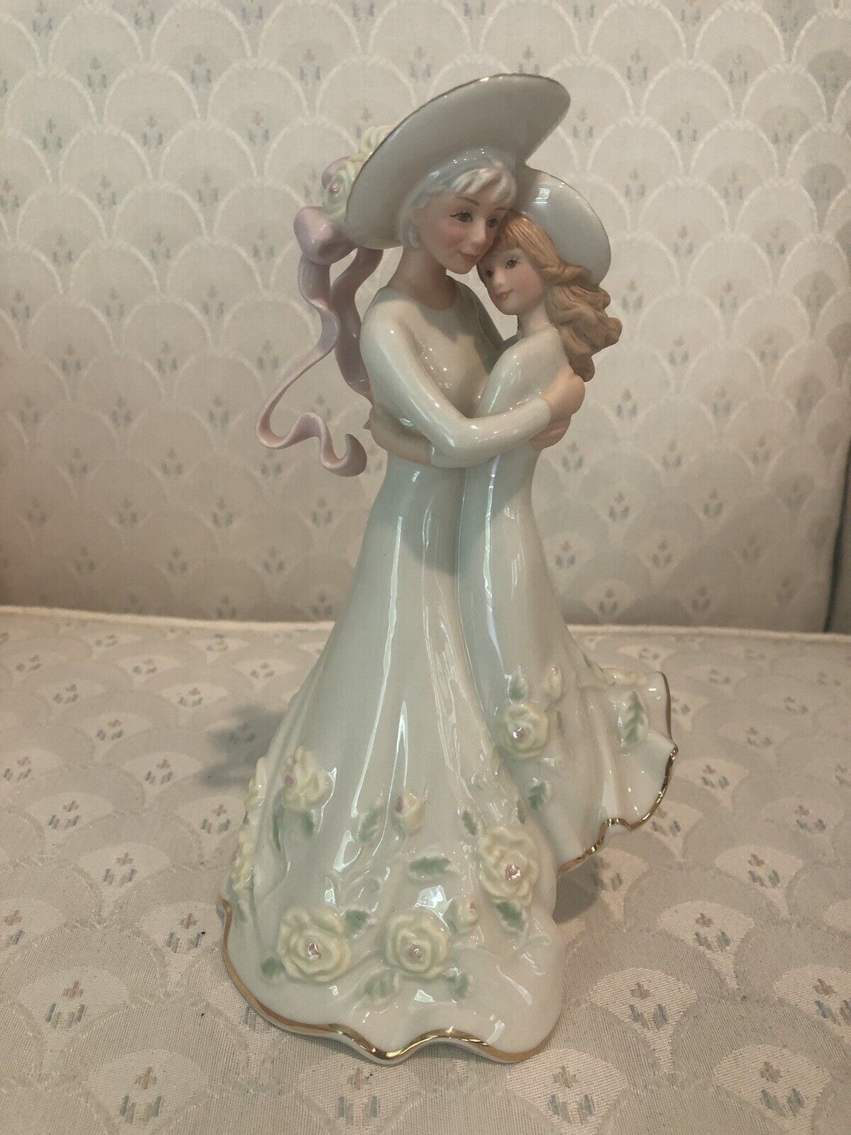 Lenox Grandmas Embrace Girl Figurine