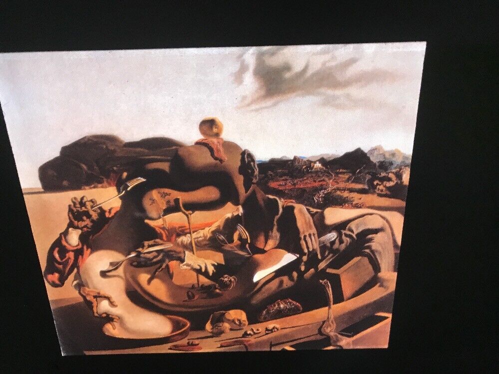 Salvador Dali “Autumn Cannibalism” Surrealist 35mm Art Slide
