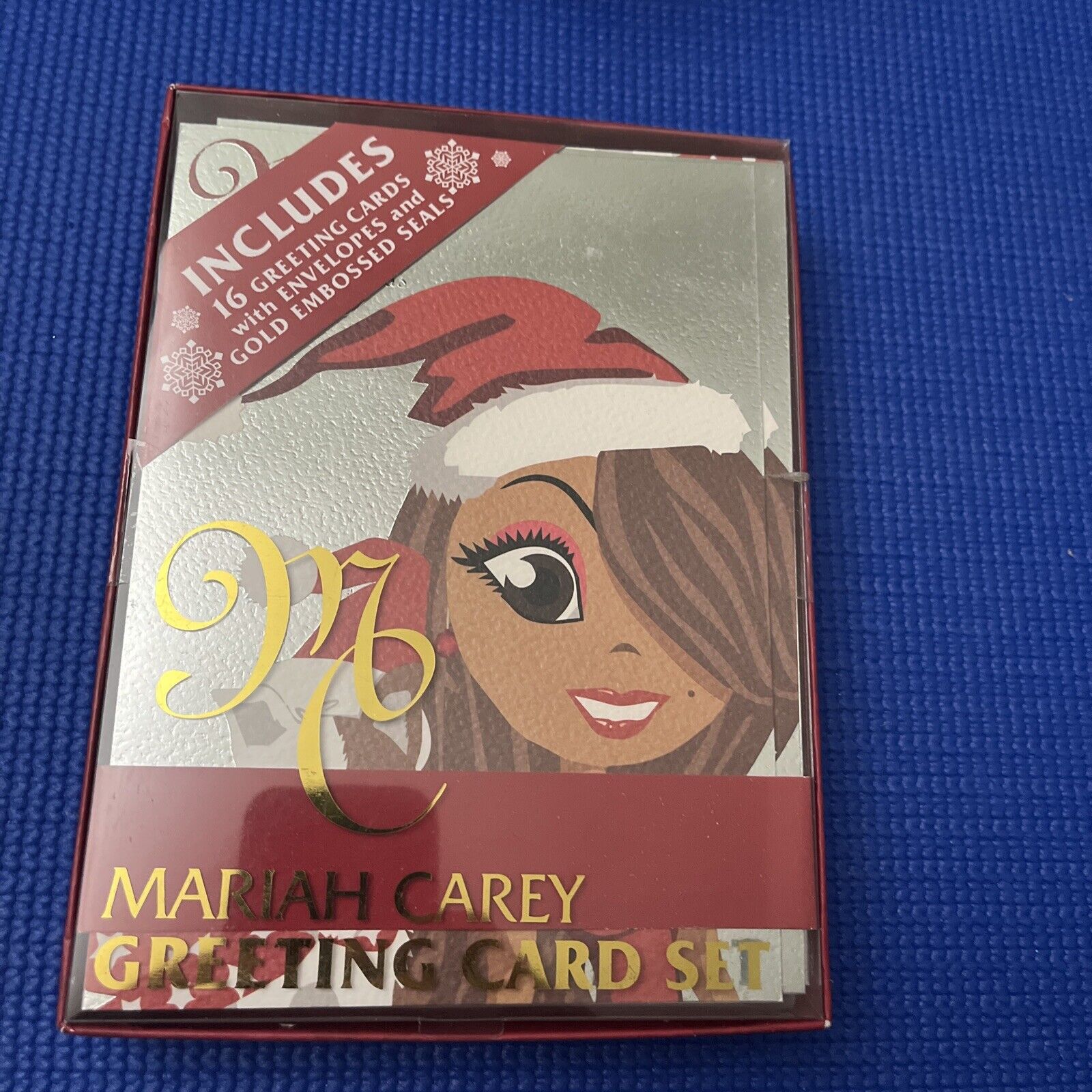 NECA MARIAH CAREY GREETING CARD SET CHRISTMAS HOLIDAY 2021 IN HAND