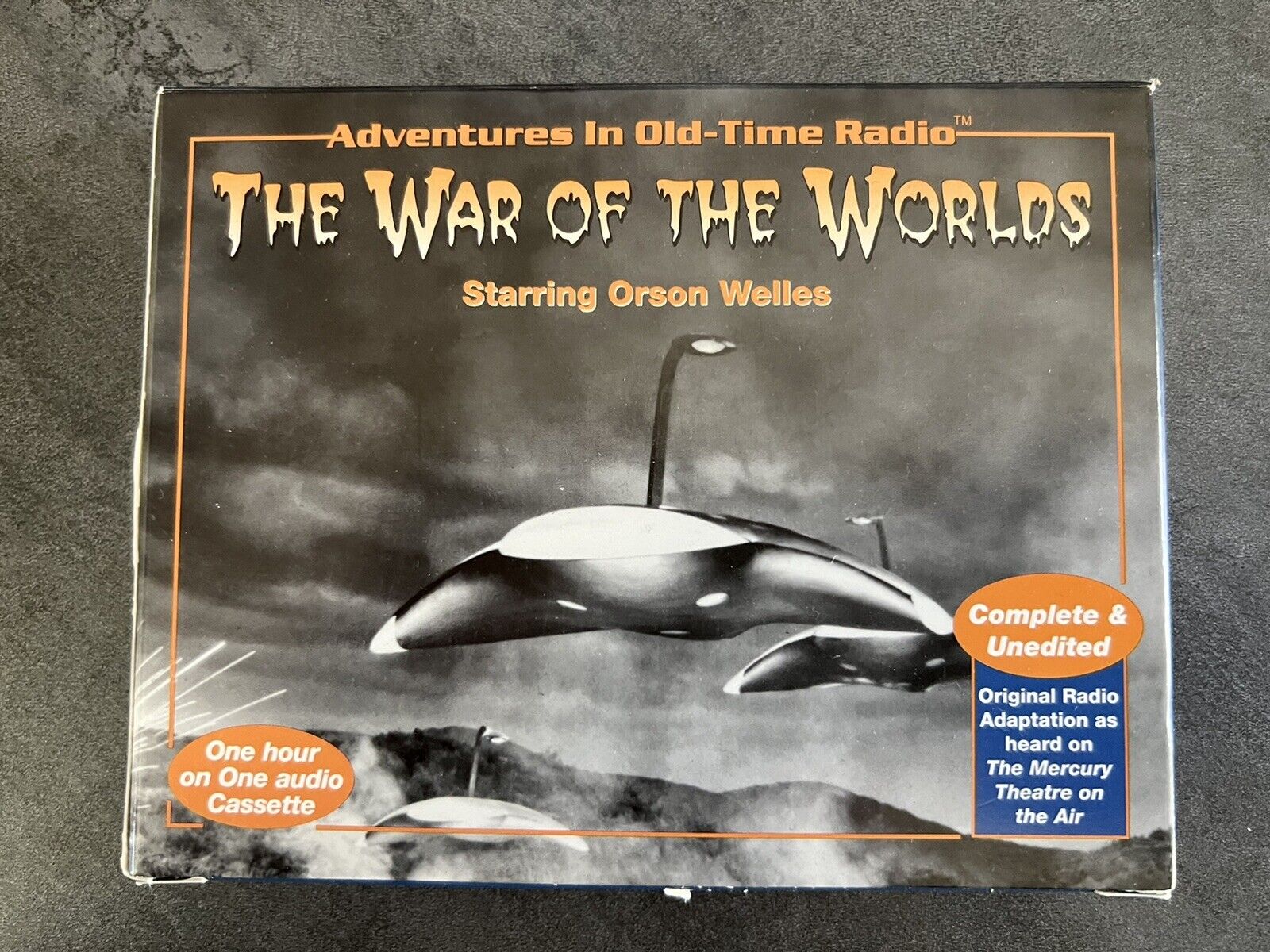 Adventures In Old Time Radio - War of The Worlds - Orson Welles - Audio Cassette