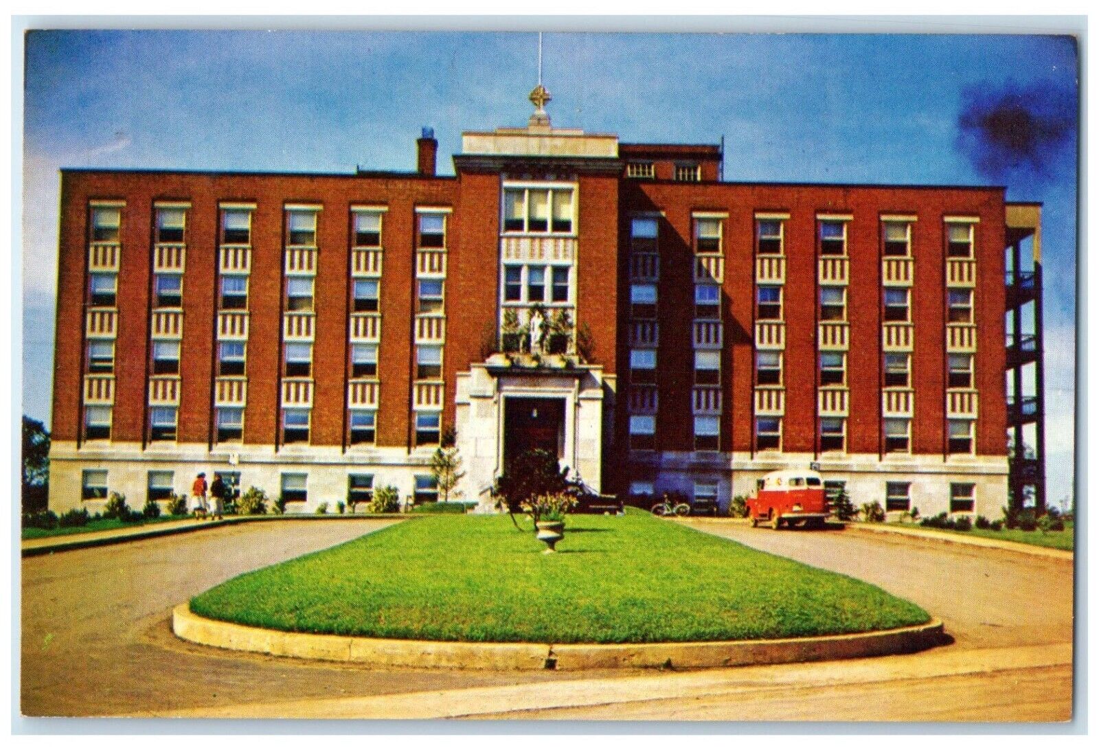 c1950's Hospital St. Joseph Granby Quebec Canada Vintage Unposted Postcard