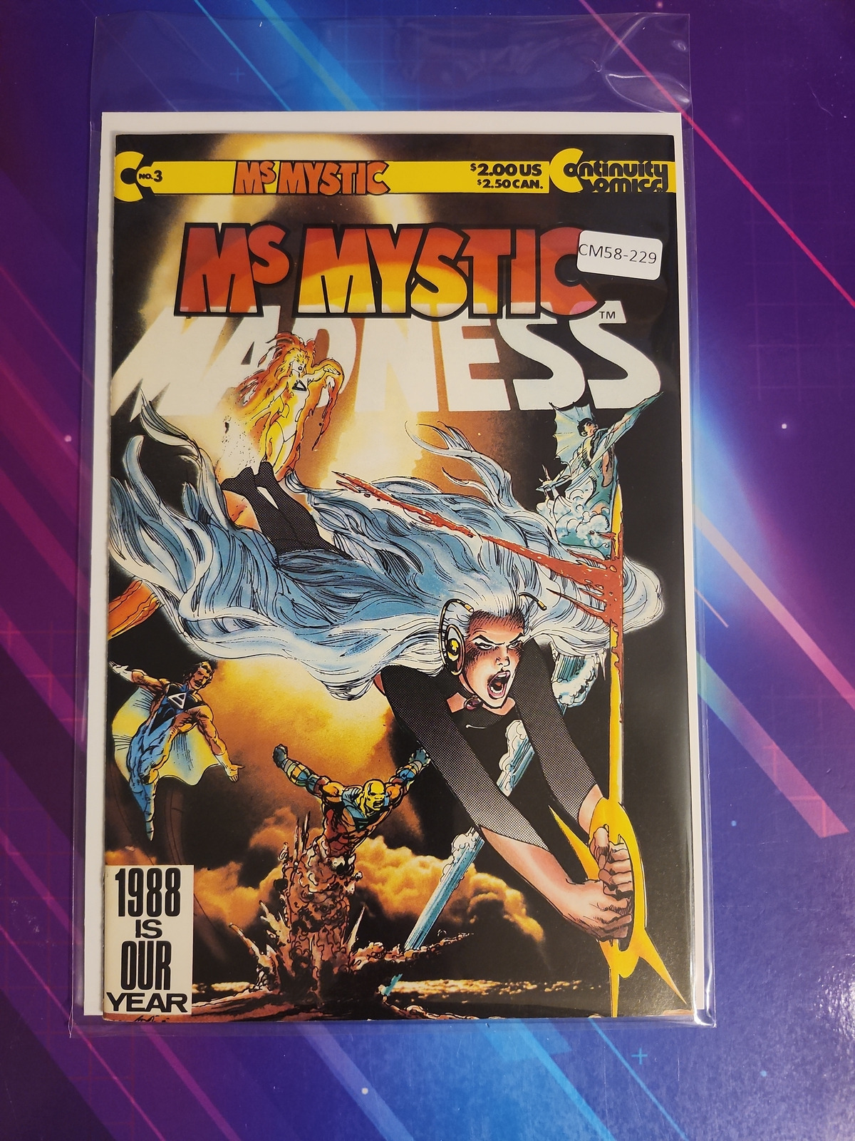 MS. MYSTIC #3 VOL. 2 HIGH GRADE CONTINUITY COMIC BOOK CM58-229