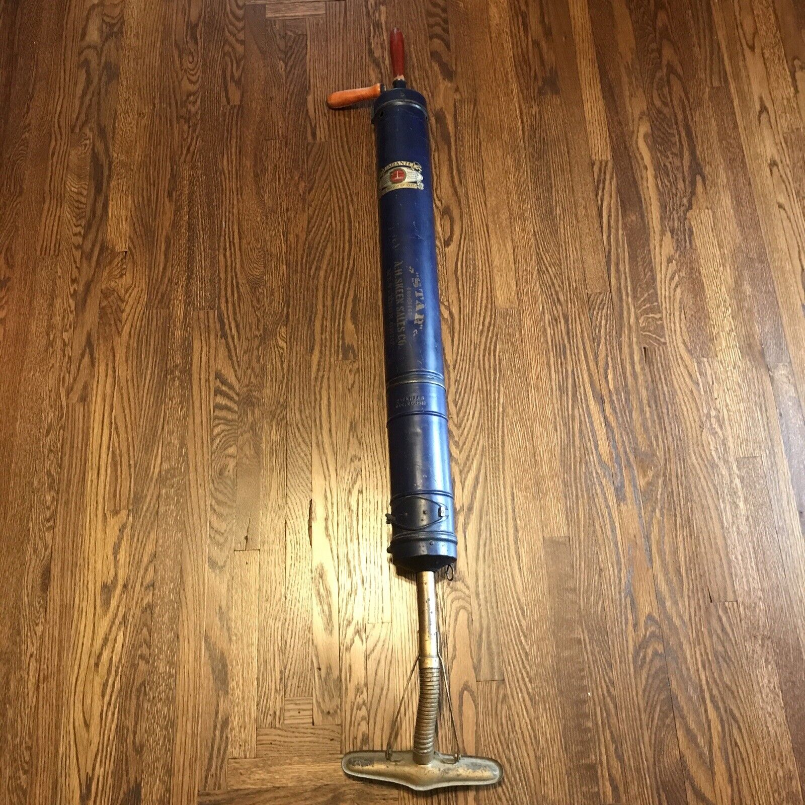 Vintage Cordless Vacuum Star A.H. Skee Sales Co Mt. Vernon Ohio Not Working Very