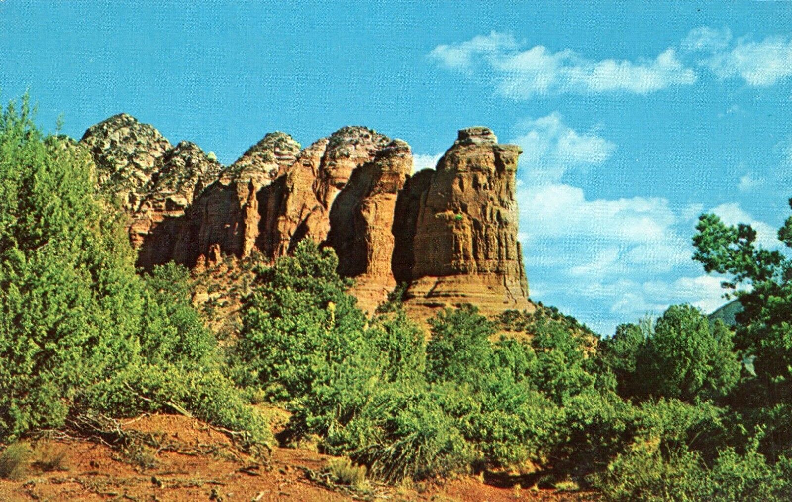 Coffee Pot Rock Formation, Near Sedona, Arizona --POSTCARD