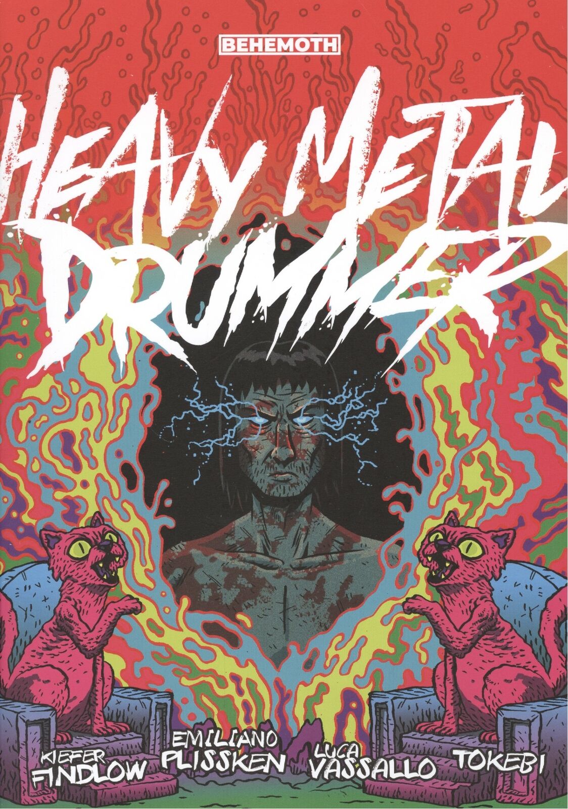 HEAVY METAL DRUMMER #4 COVER A VASSALLO VF/NM BEHEMOTH HOHC 2022