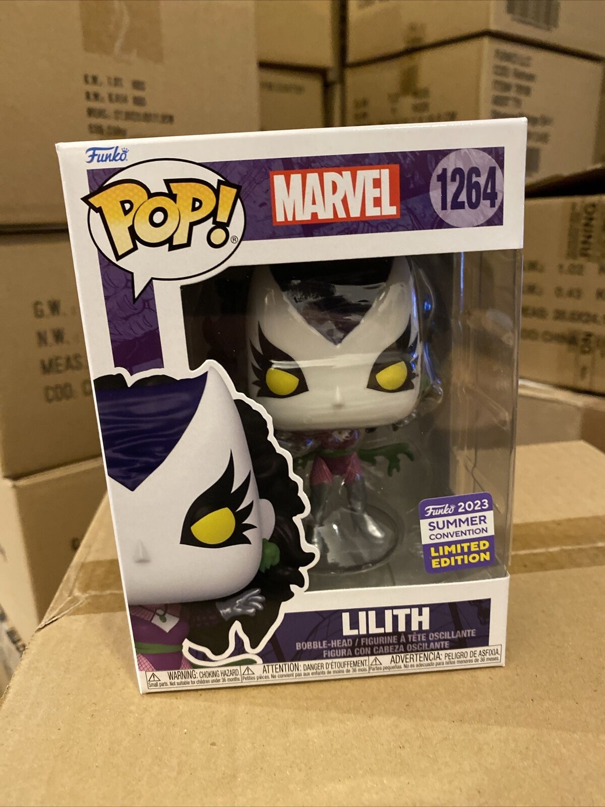 FUNKO POP MARVEL - LILITH #1264 - SDCC 2023 SUMMER CONVENTION