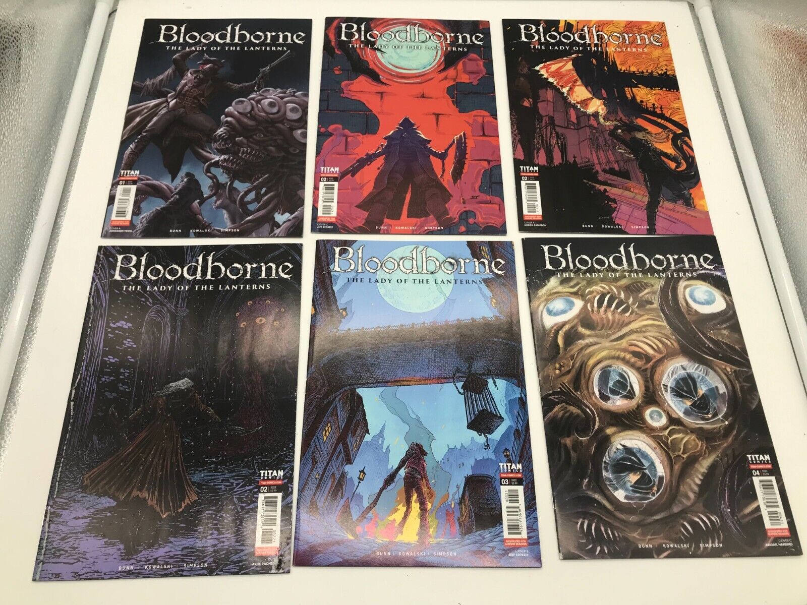 Bloodborne: the Lady of the Lanterns #1-4 Lot of 6 Comics Titan Comics 2022