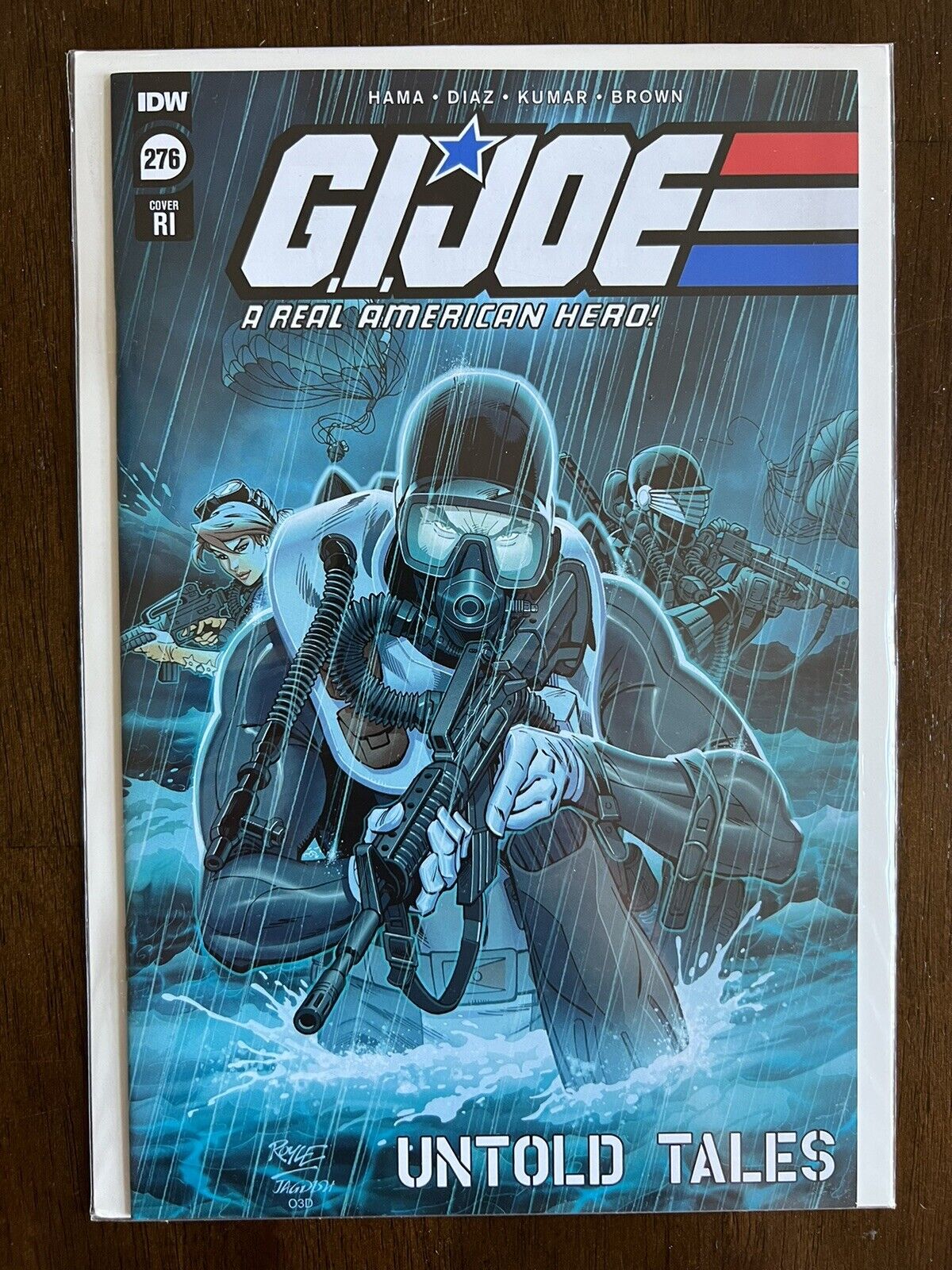 G.I. Joe A Real American Hero #276 RI Royle Variant (IDW 2020) VF GI Joe