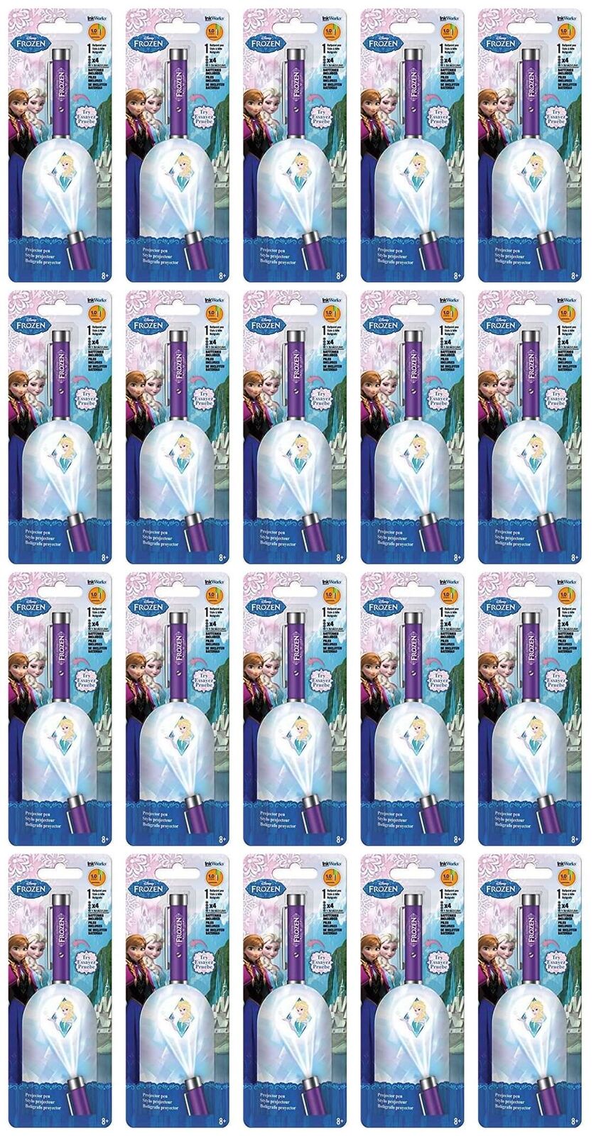 (20) Frozen Elsa Projector Pen Lot Gift Party Favors