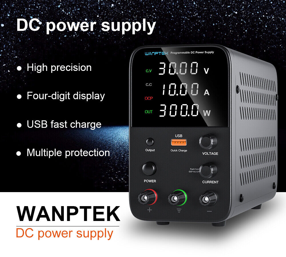 WPS30V 60V 120V 160V 2A 3A 5A 10A Lab Adjustable DC Power Supply Variable Switch