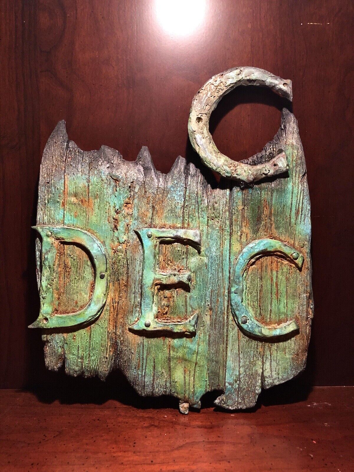 RMS Titanic “C-dec” wreckage artifact replica