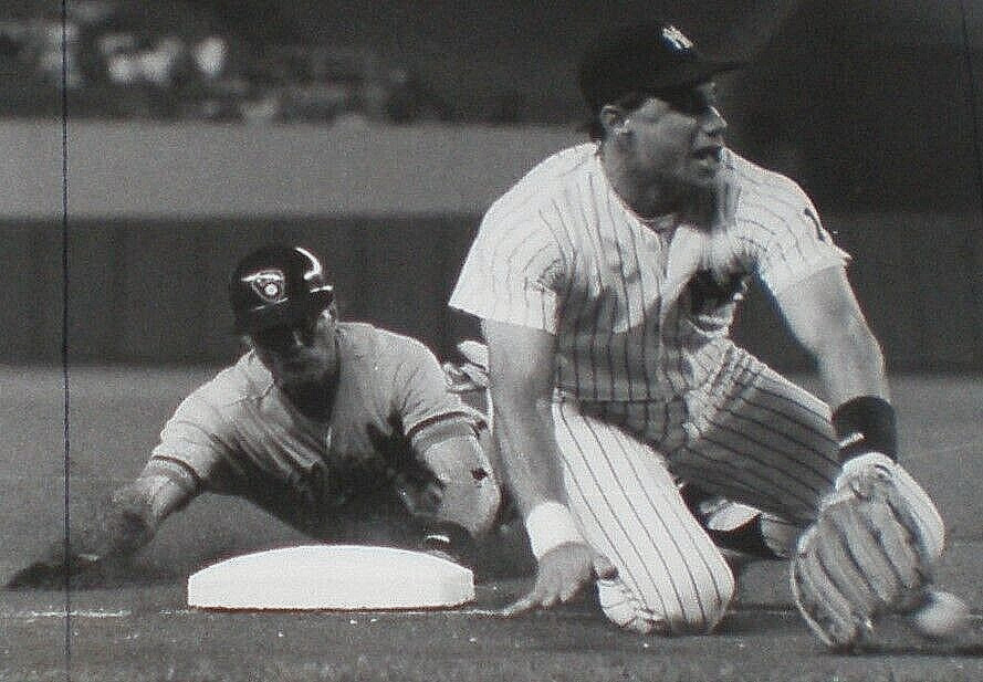 JIM LETRITZ 1990 TYPE 1 ONLY ONE ORIGINAL PRESS PHOTO NEW YORK YANKEES MLB