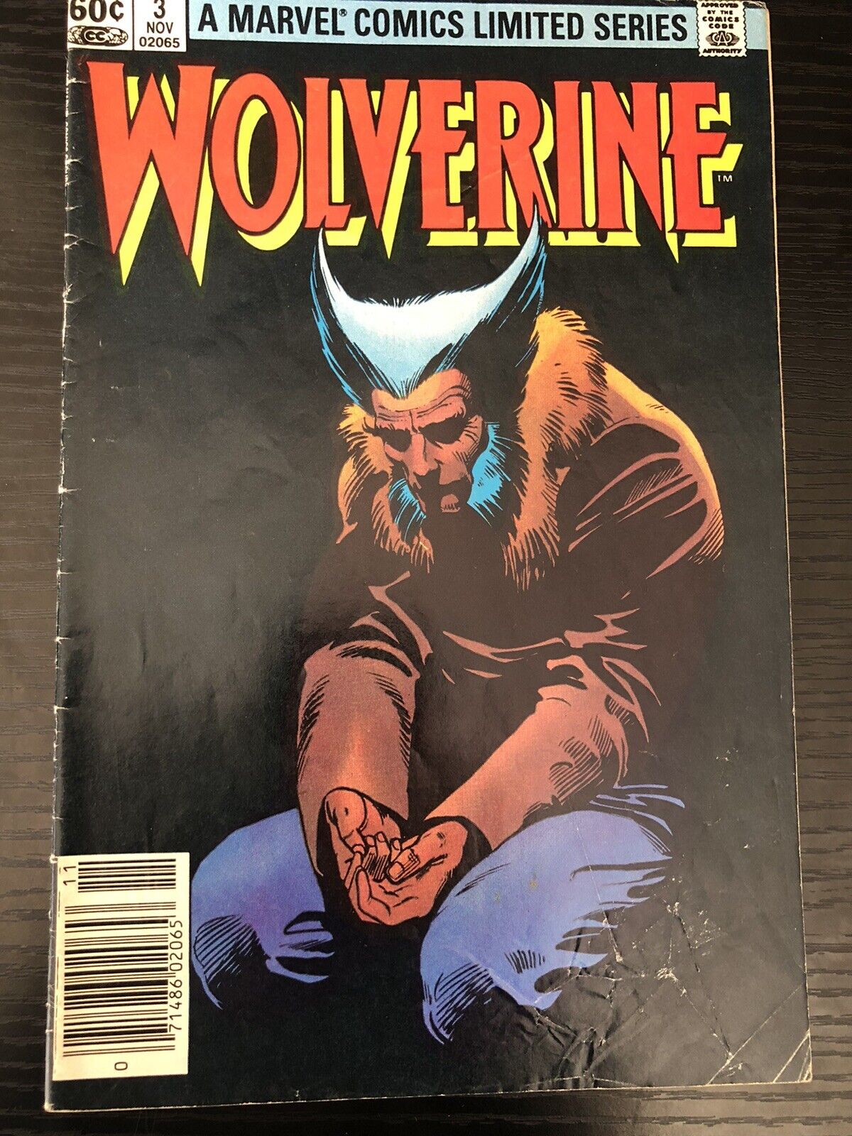 Wolverine #3 November 1982 Marvel  Comics Frank Miller Chris Claremont See Pics