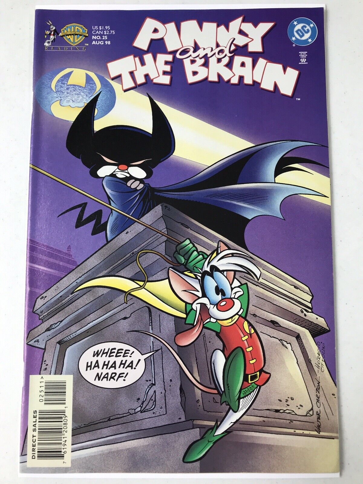 Pinky and the Brain 25, DC 1998, Batman and Robin