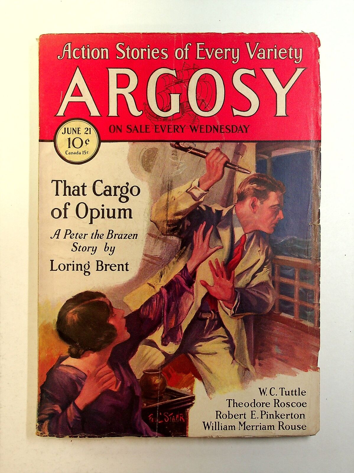 Argosy Part 4: Argosy Weekly Jun 21 1930 Vol. 213 #2 VG