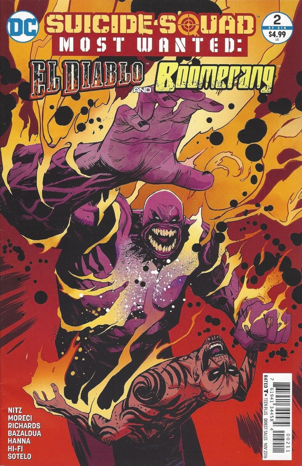 Suicide Squad Most Wanted El Diablo & Boomerang #2: Parasite