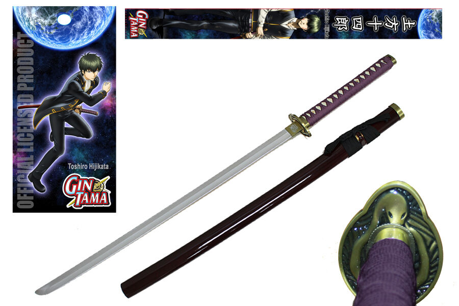 The Official Licensed Gintama foam Sword metal Handle-Hijikata Toushirou Sword