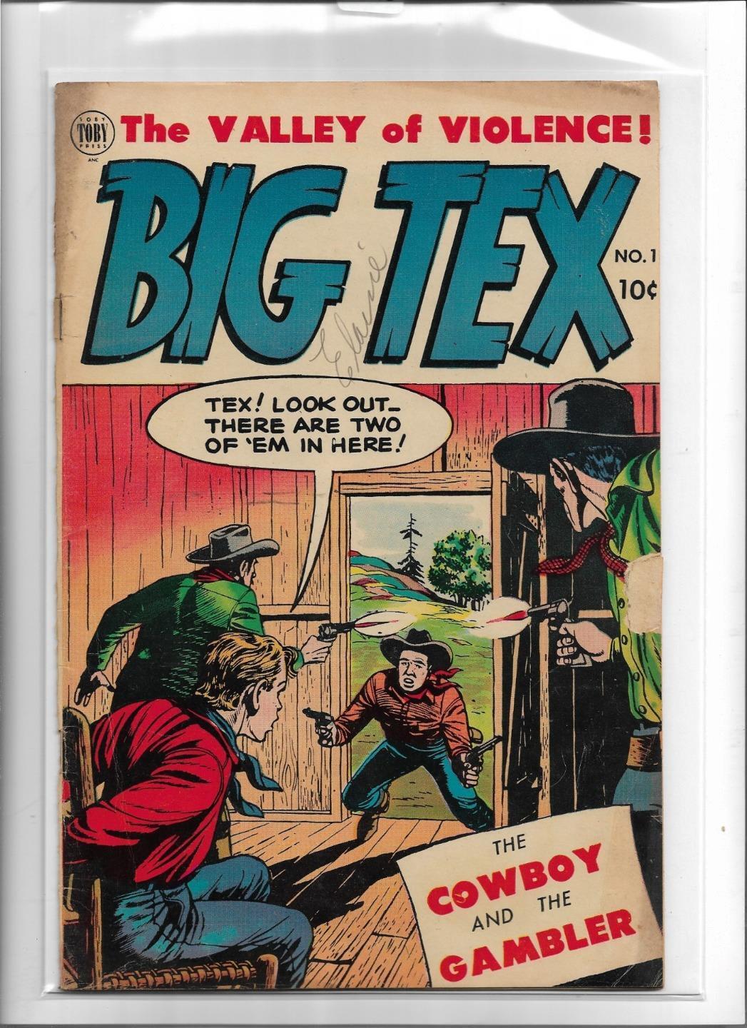 BIG TEX #1 1953 GOOD+ 2.5 3683