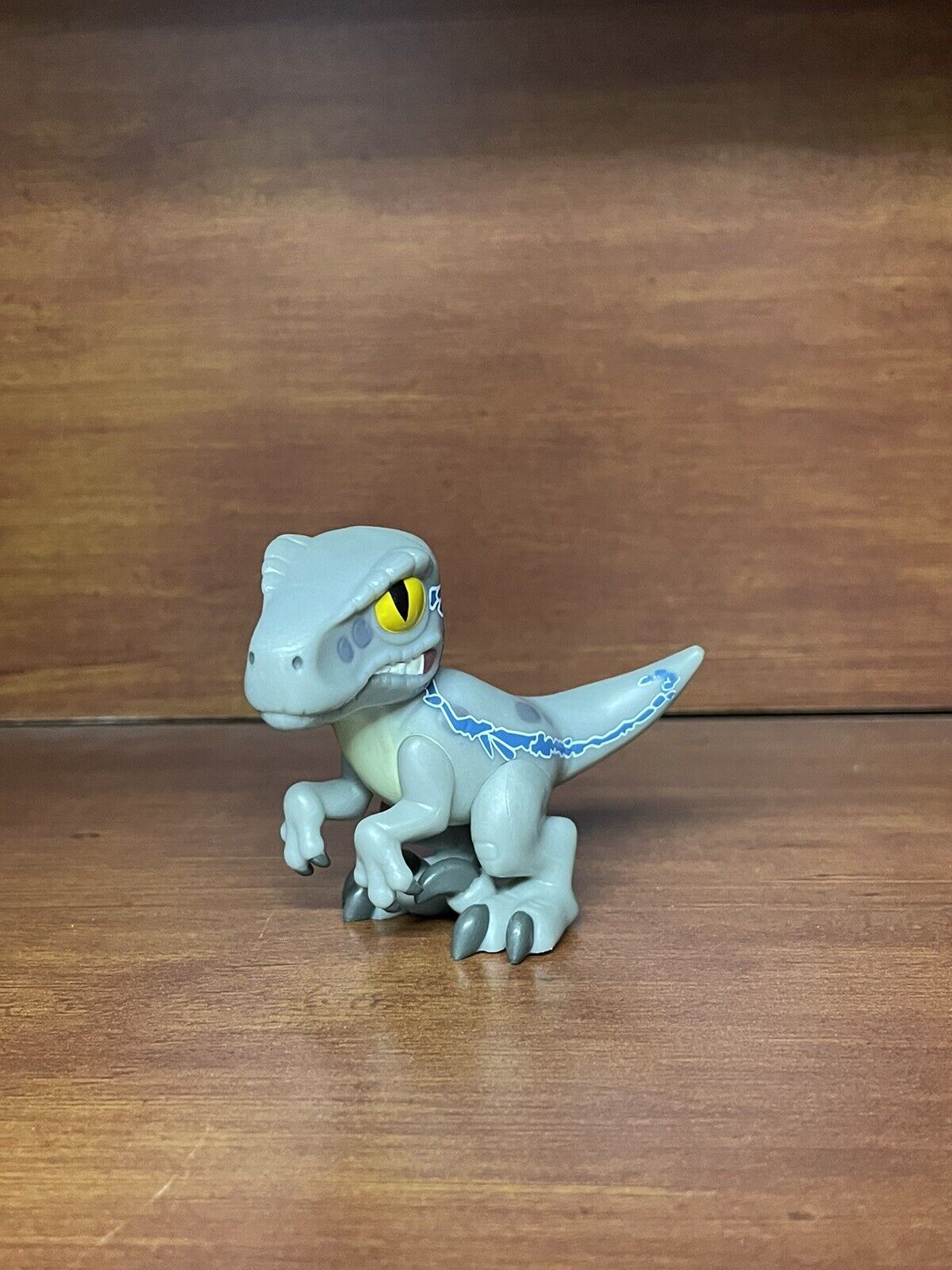 Funko Mystery Minis Jurassic World Dominion Velociraptor Blue Dinosaur Open Box