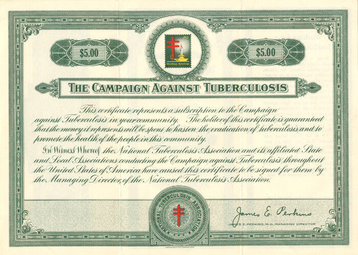 Campaign Against Tuberculosis - General Bonds