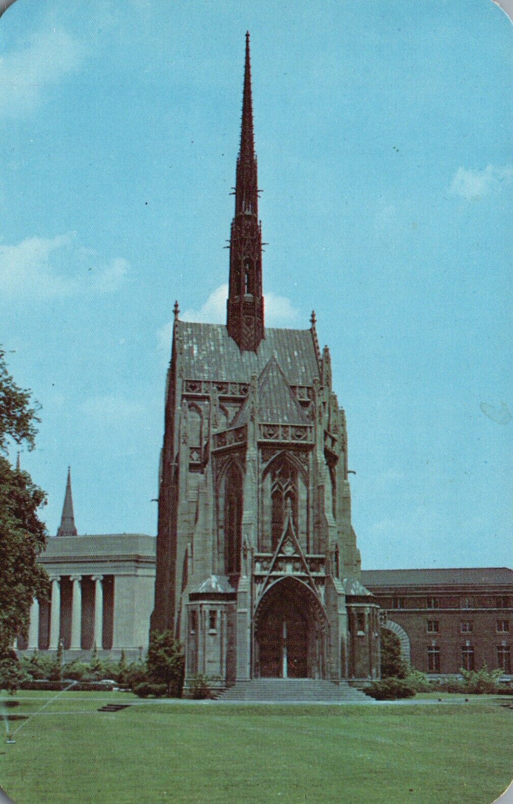 Postcard PA Pittsburgh Heinz Memorial Chapel Unposted Vintage PC J2259
