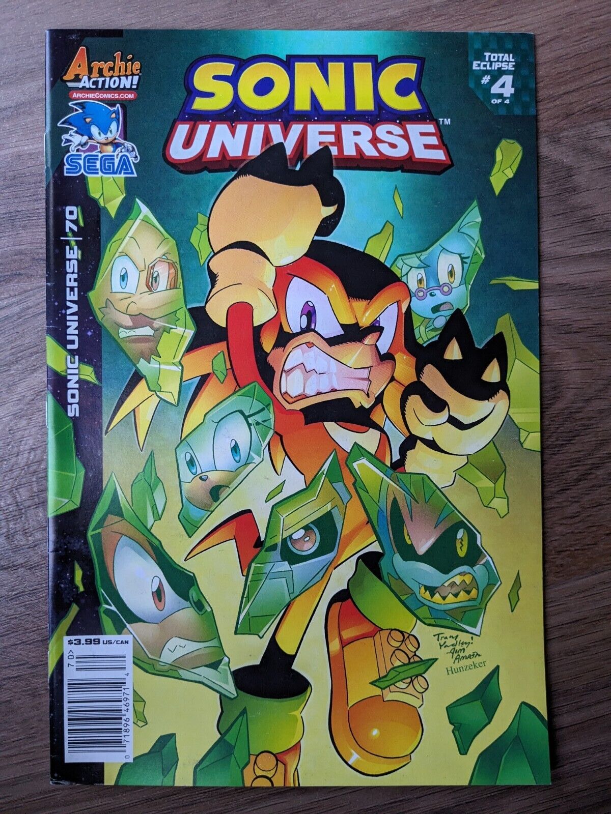 Sonic Universe #70 Great Knuckles Cover - HTF Newsstand  - We Combine Shipping