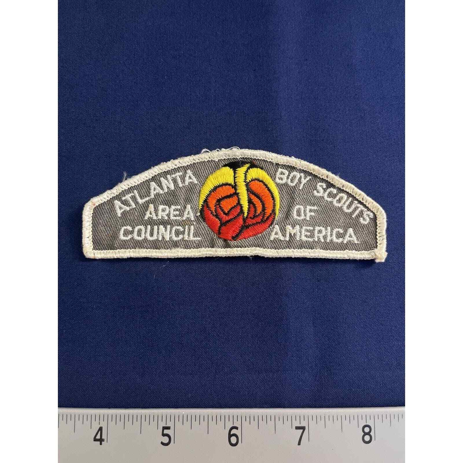 Vintage Boy Scout Atlanta Area Council CSP Patch 1970’s Cloth Back BSP2-L10
