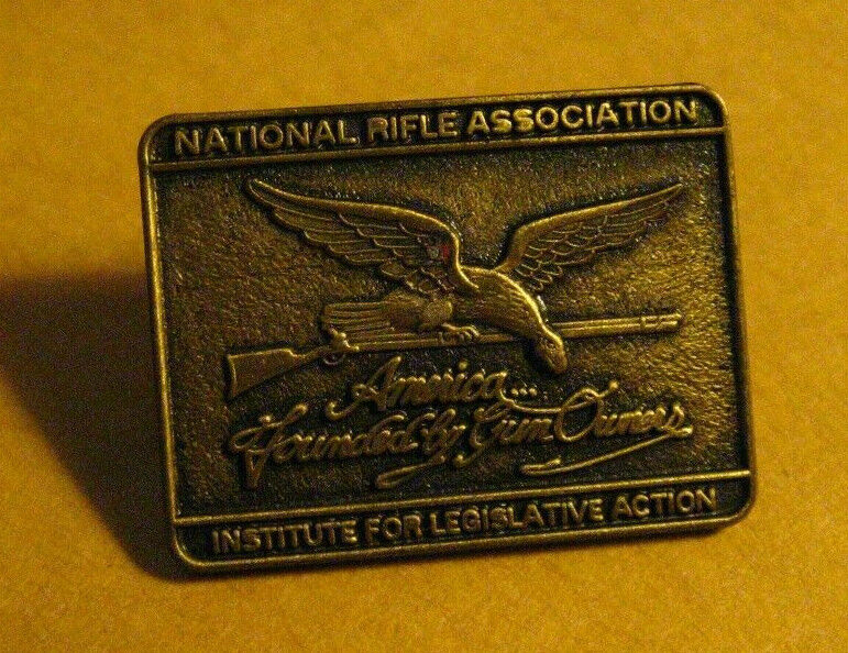 NRA Institute Legislative Action Pin - Vintage National Rifle Association Badge