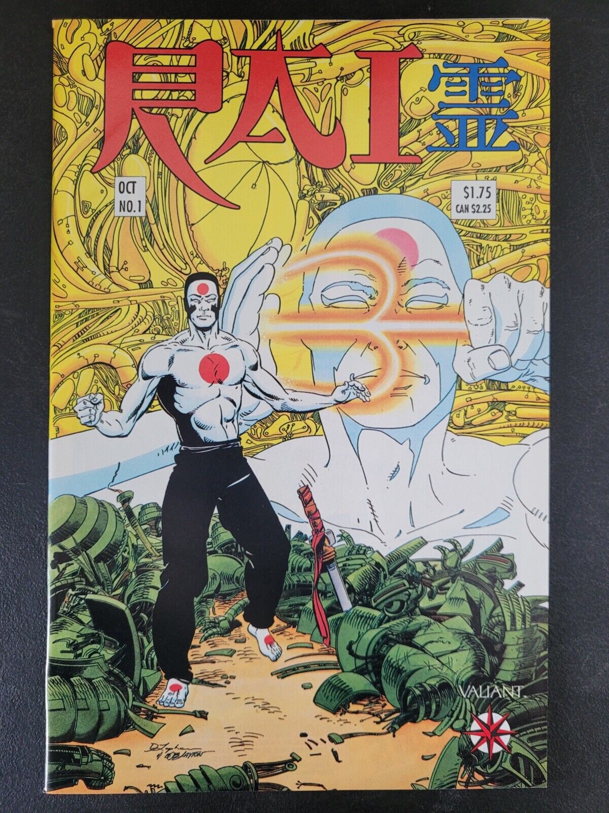 MAGNUS ROBOT FIGHTER #5 (1991) VALIANT COMICS GRANDMOTHER 1ST APPEARANCE OF RAI
