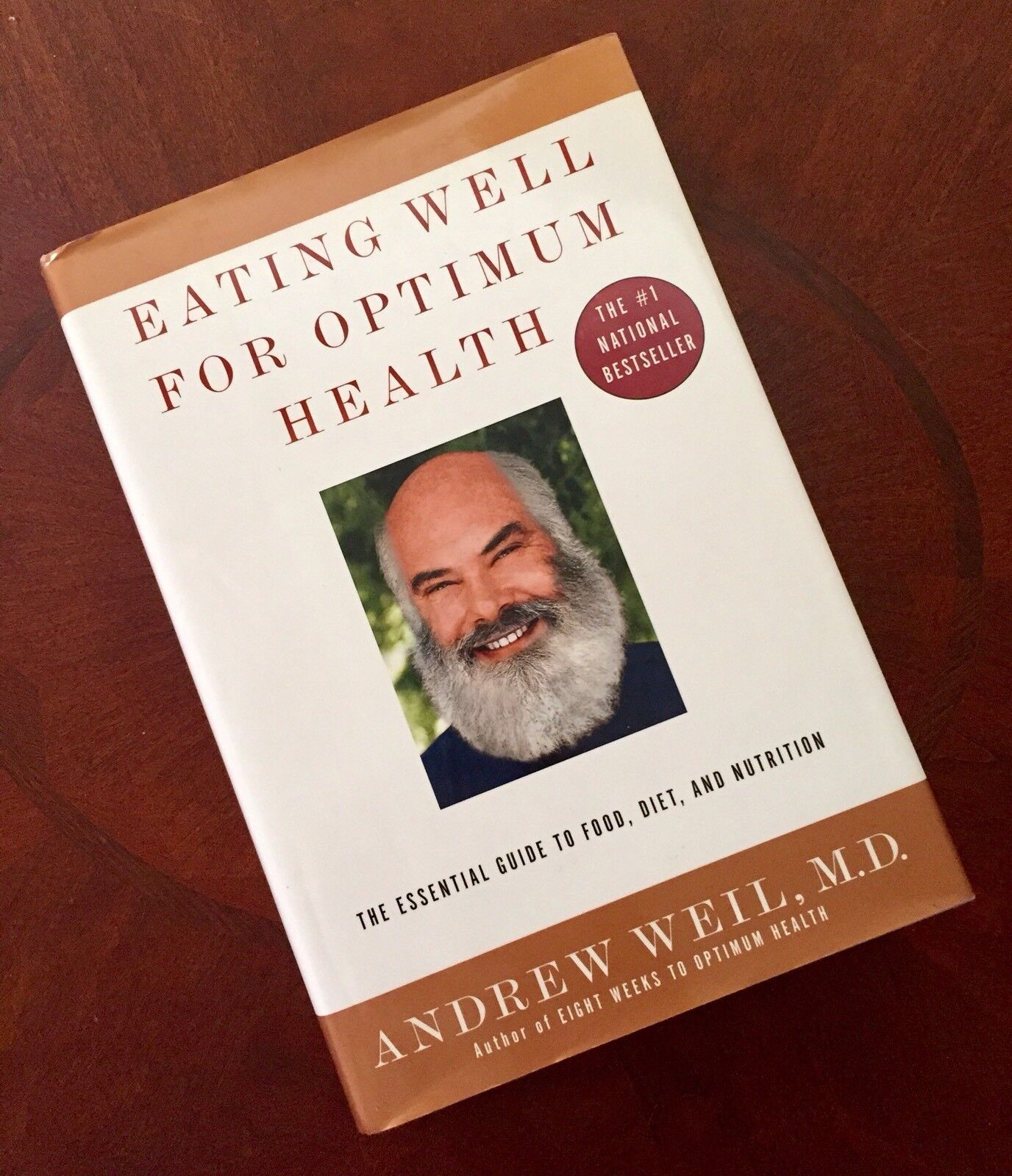 Andrew Weil Signed Eating Well For Optimum Health HC/DJ