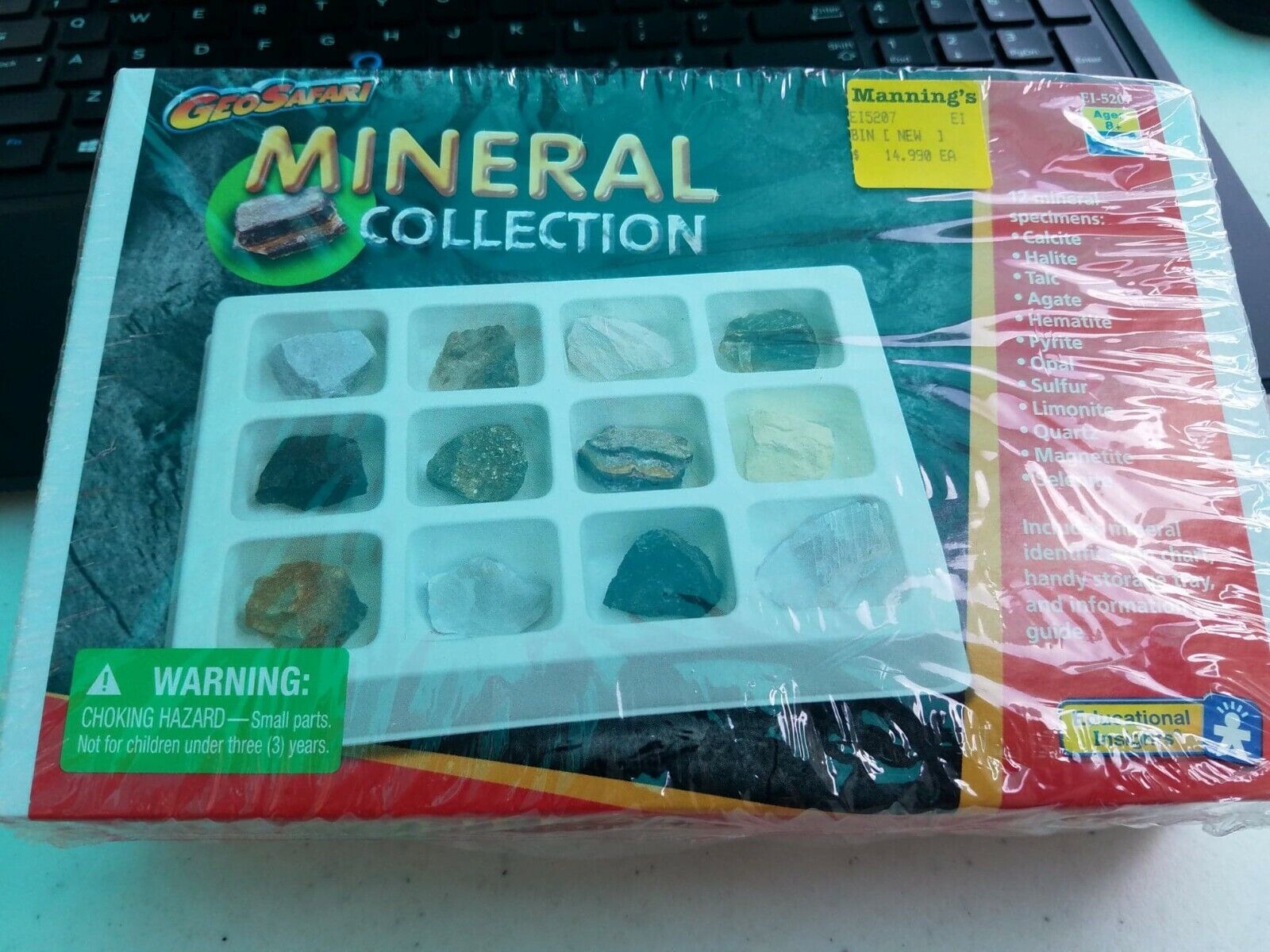 GeoSafari Mineral Collection  12 mineral kit by Educational Insights 