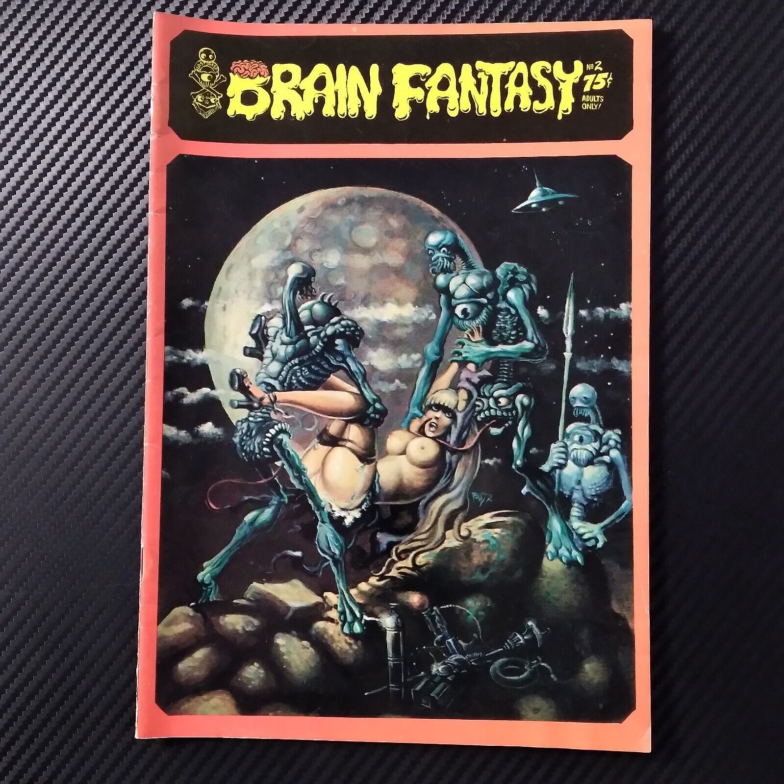 1974 Brain Fantasy Comic Book #2