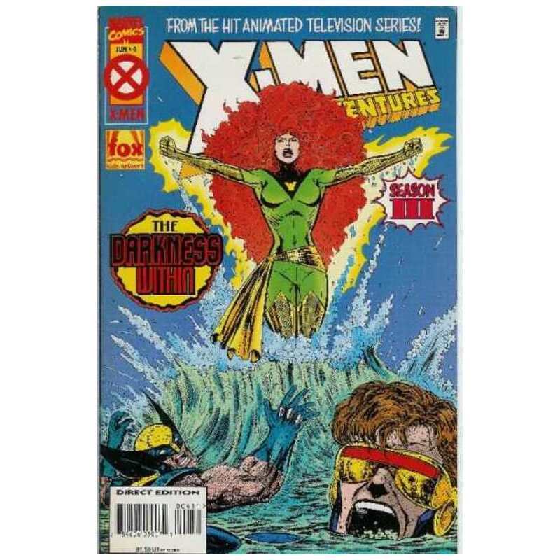 X-Men Adventures III #4 in Near Mint minus condition. Marvel comics [f,