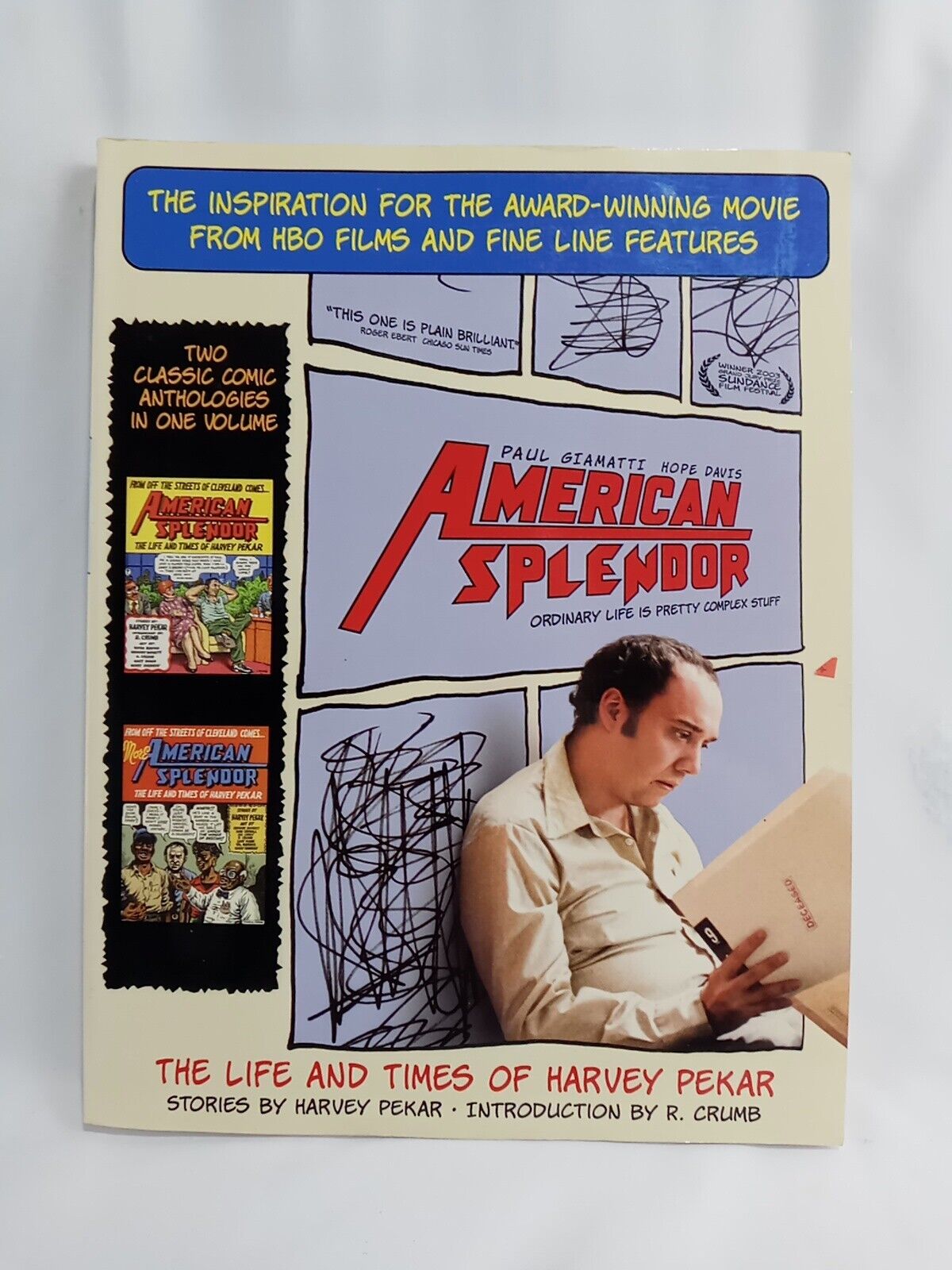 American Splendor The Life And Times of Harvey Pekar 2 Comic Anthologies In 1 