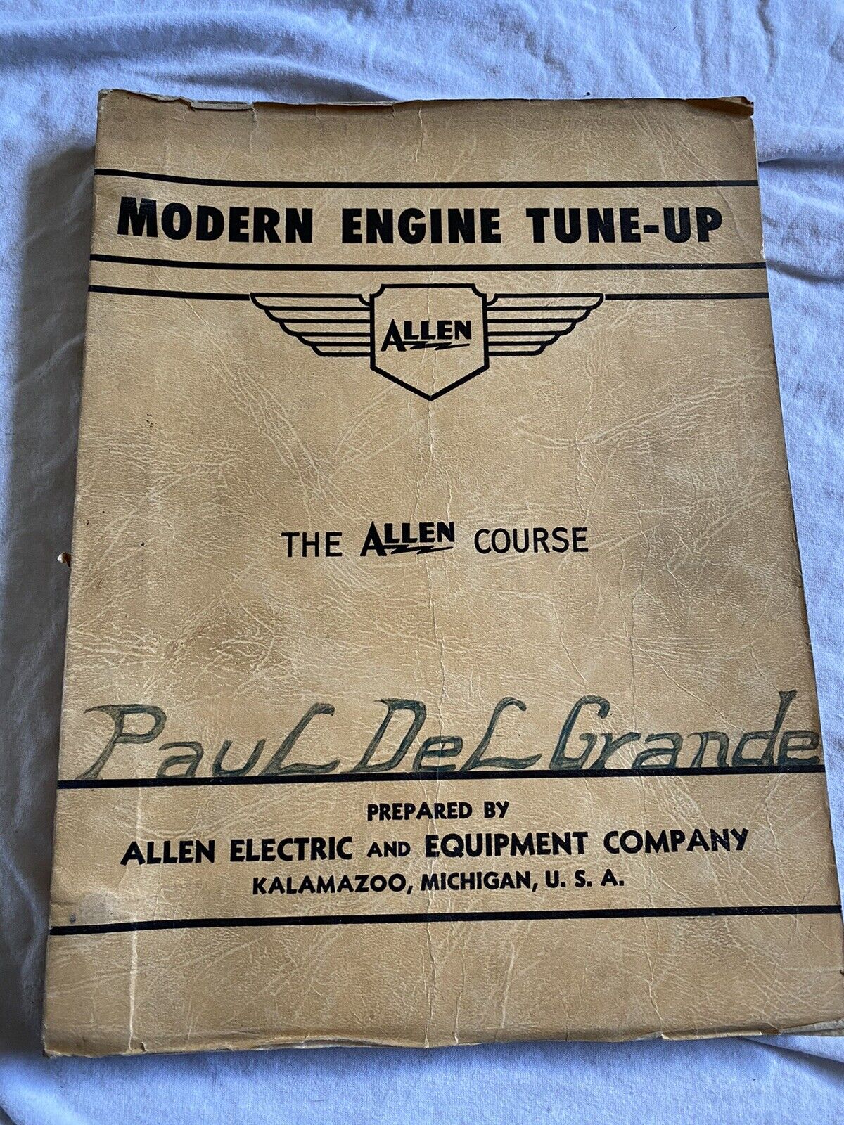 Vintage The Allen Course of Modern Engine Tune-Up Parts 1-12 (Kalamazoo, MI)