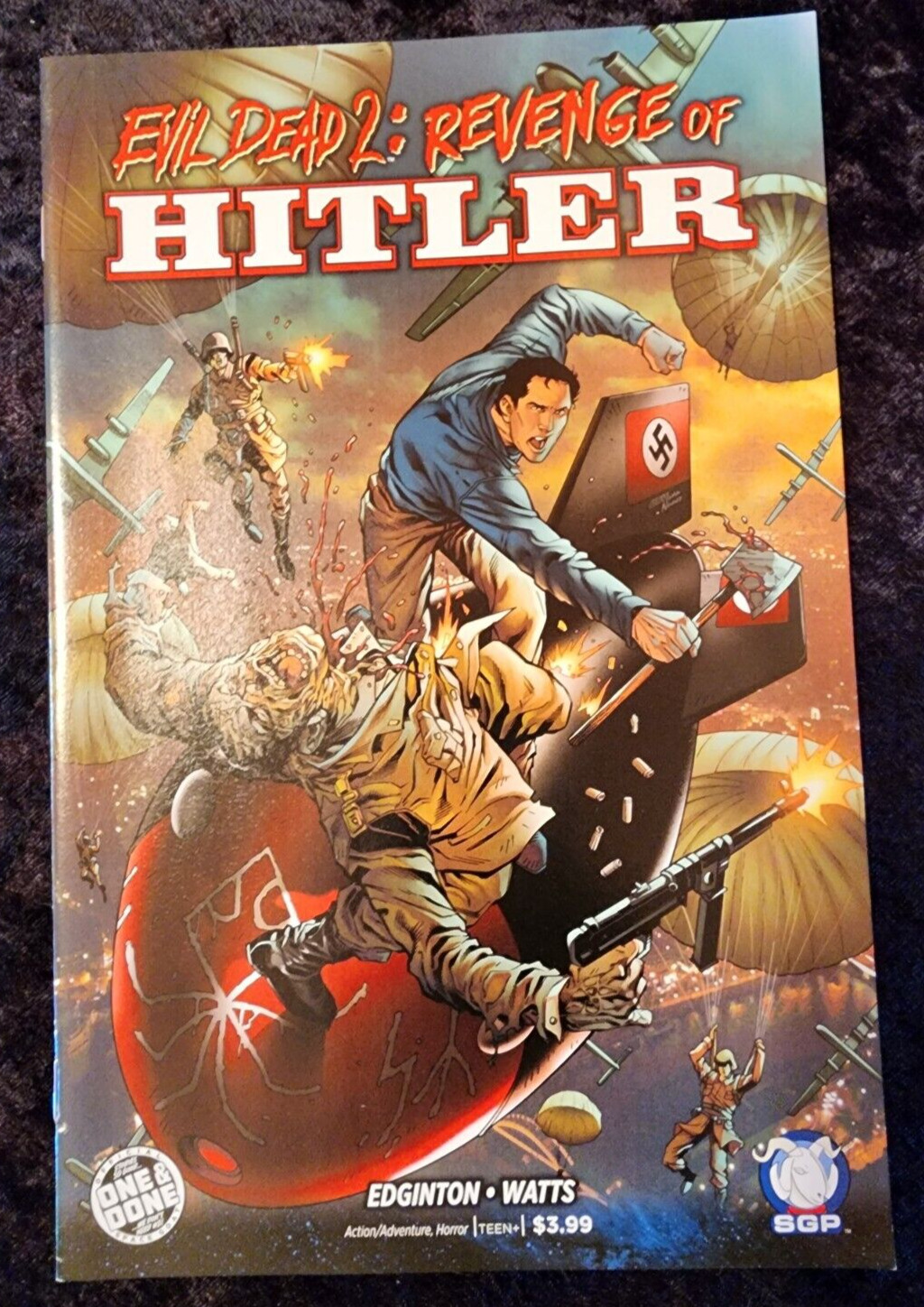 Evil Dead 2 Revenge of Hitler #1 Cover A Space Goat NM - 2016