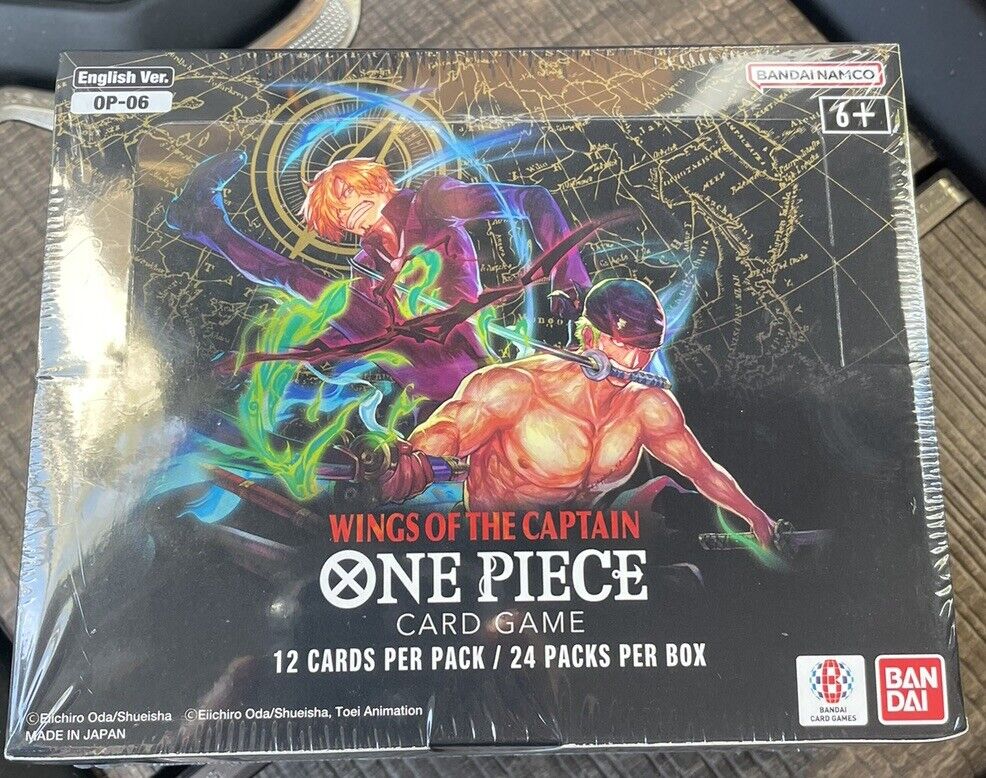 One Piece: Wings of the Captain [OP-06] Booster Box Sealed