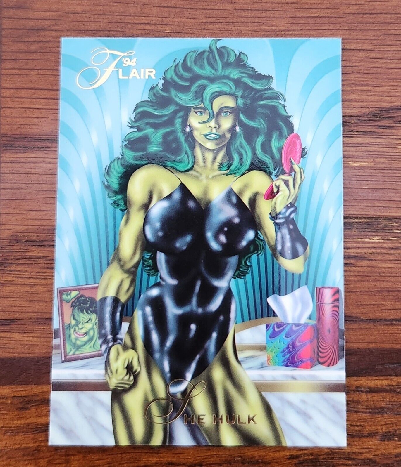 Excellent 1994 Flair Marvel Comics Universe Origin of She Hulk #39 Card