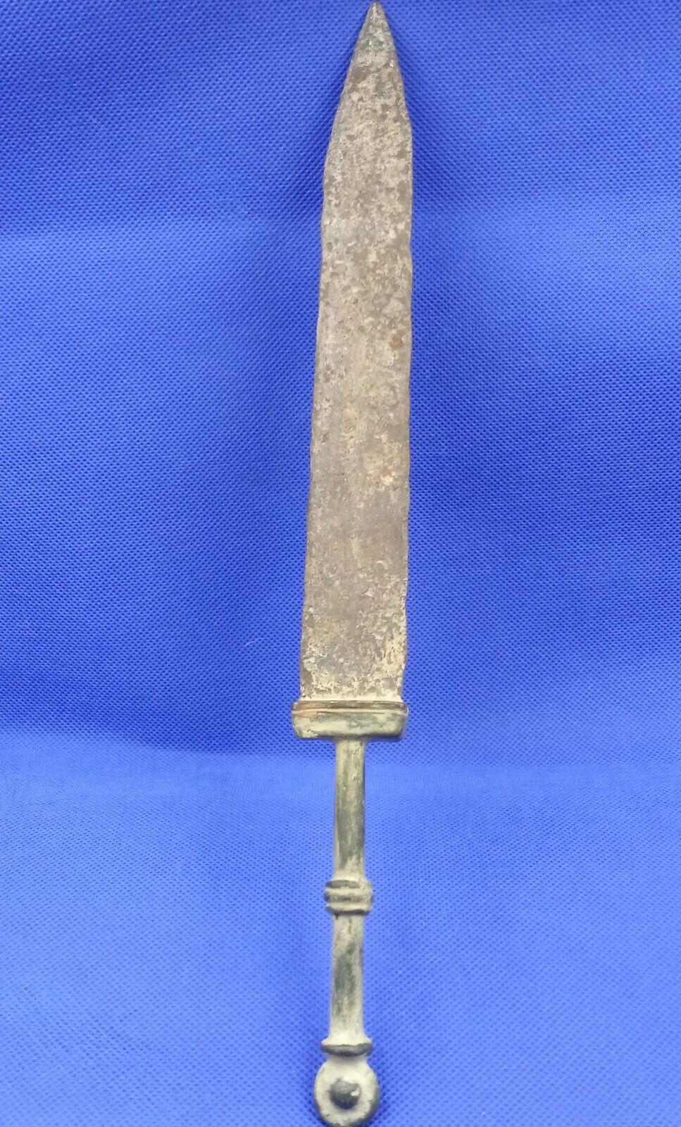 2,000 YR OLD ANCIENT ROMAN BRONZE SHORT SWORD DAGGER/WEAPON, GREEK, PERSIAN