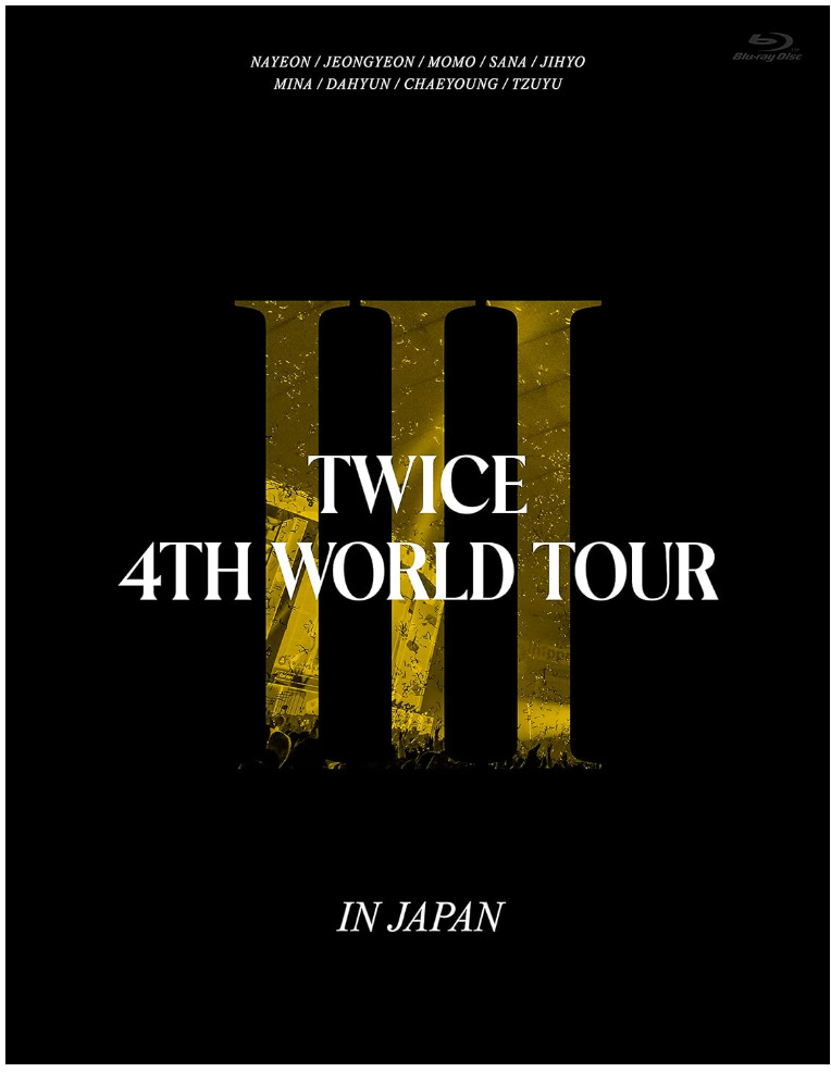 TWICE 4TH WORLD TOUR \'III\' IN JAPAN First Press Limited Edition Blu-ray  